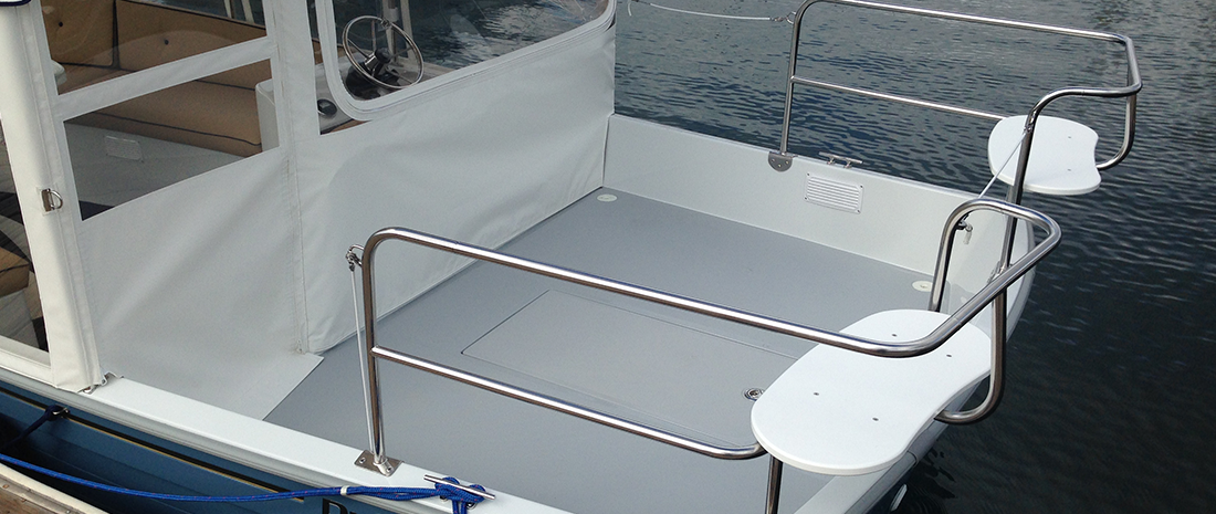Sun Cruiser deck seating area